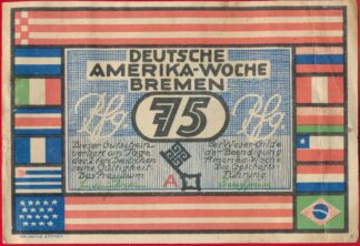 allemagne-bremen-75-pfennig-deutsche-amerika-woche