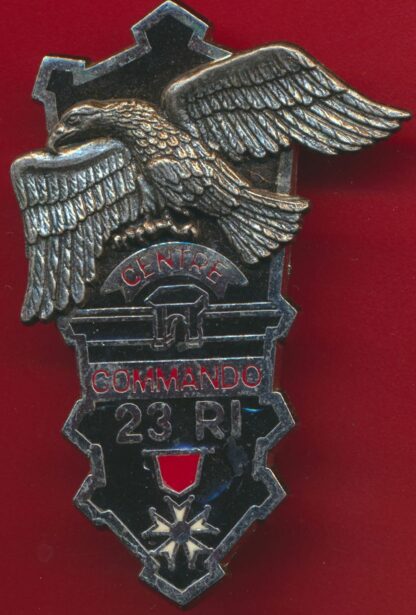 insigne-cec-23-regiment-infanterie-les-rousse