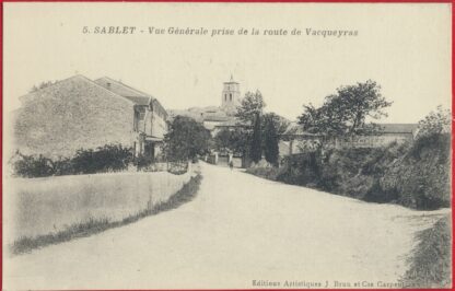 cpa-sablet-vue-generale-route-vacqueyras