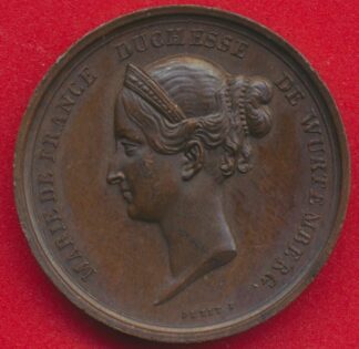 medaille-marie-de-france-duchesse-de-wurtemberg