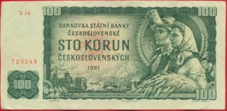 tchecoslovaquie-100-korun-1961-3349