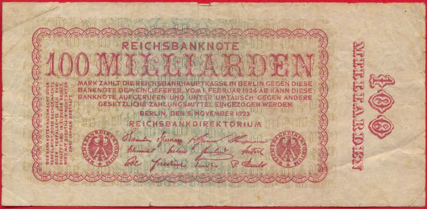 allemagne-100-milliarden-marl-5-11-1923