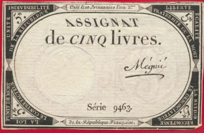 assignat-cinq-lmivres-megnie-9463