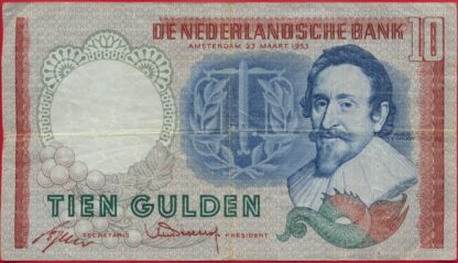 pays-bas-10-gulden-23-3-1953-7203