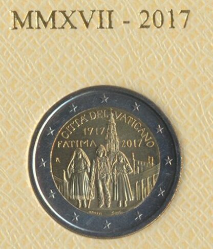 vatican-2-euro-2017-centenaire-apparition-fatima-vs