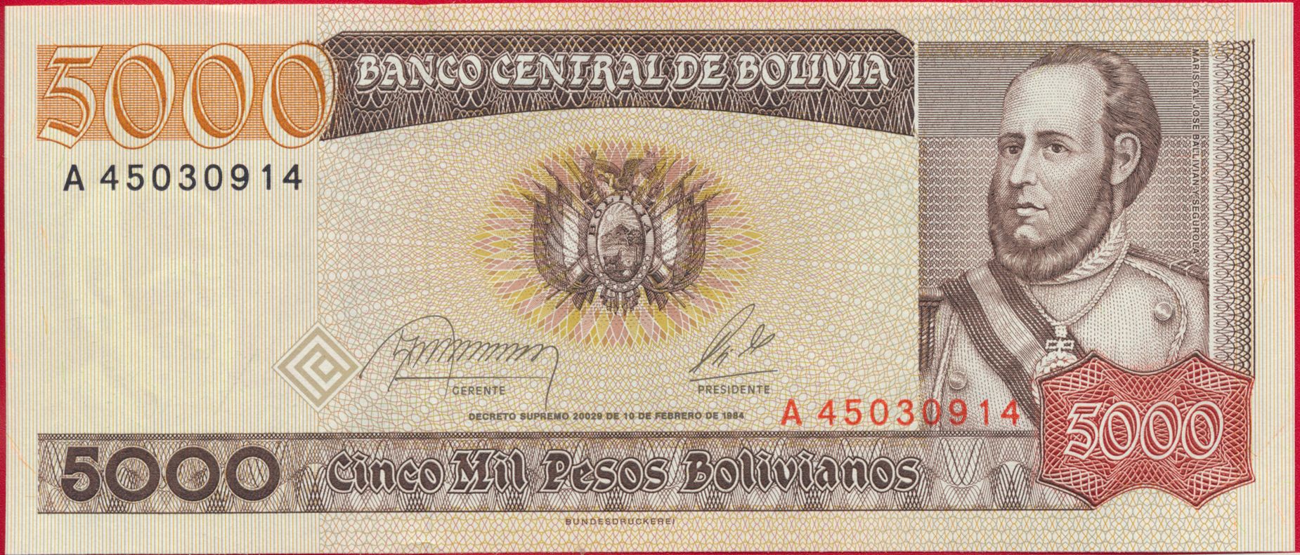 bolivie-5000-bolivianos-10-2-1984-0914