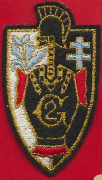 insigne-tissu-2-regiment-genie