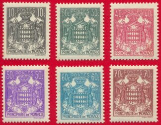 monaco-lot-6-timbres-armoiries