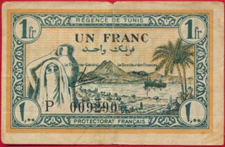 tunisie-regence-tunis-1-franc-9290