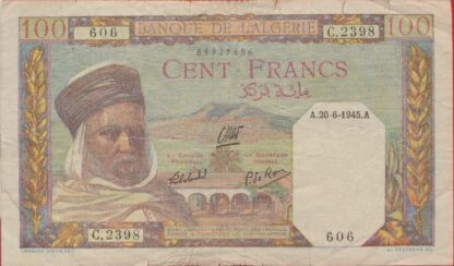 algerie-100-francs-20-6-1945-7606