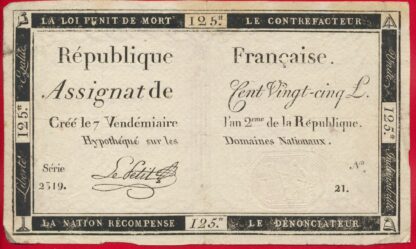 assignat-125-xxv-livres-7-vendemaire-an-2-2319