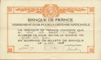 banque-france-versement-or-24-10-1916-400-francs