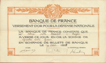 banque-france-versement-or-24-10-1916-400-francs