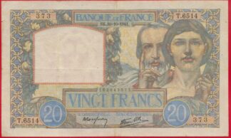 20-francs-science-travail-30-10-1941-3373