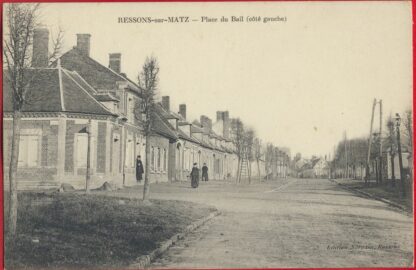 cpa-bessons-sur-matz-place-du-bail