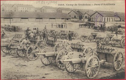 cpa-camp-valdahon-parc-artillerie