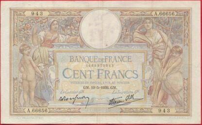 100-francs-merson-19-5-1939-5943