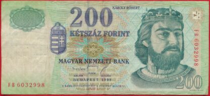 hongrie-200-forint-1998-2998