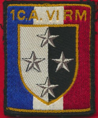 insigne-tissu-1-corps-armee-6-vi-region-militaire