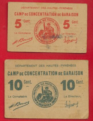 lot-5-c-10-centimes-camp-concentration-garaison