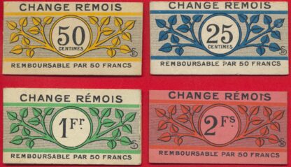 lot-billet-ticket-carton-reims-50-centimes-25-c-1-franc-2-francs