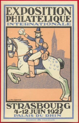 carte-exposition-philatelique-internationale-strasbourg-1927