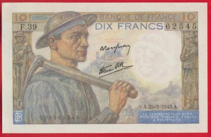 10-francs-mineur-25-3-1943-2545