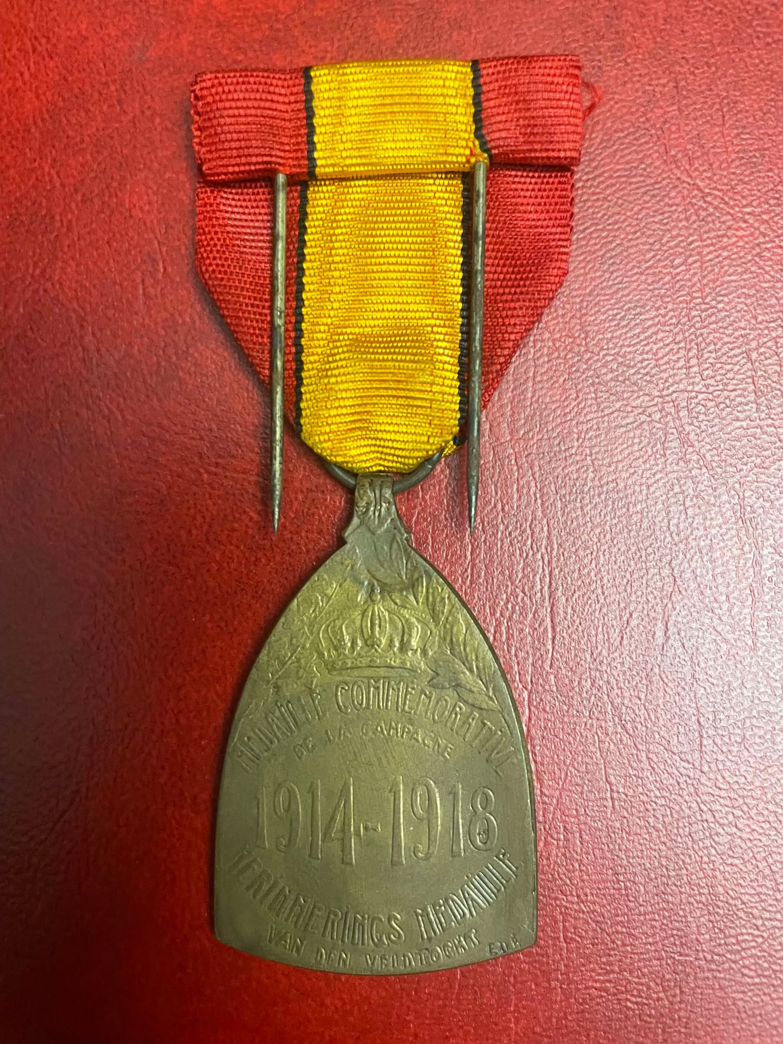 medaille-belgique-commemorative-1914-1918