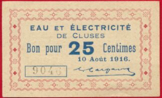 billet-necesstie-ticket-carton-eau-electricite-cluses-25-c-10-aout-1916-9046