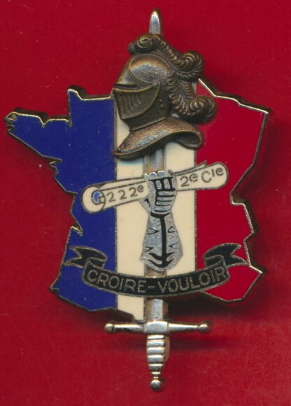 insigne-gendarmerie-promotion-croire-vouloir222e-2cie