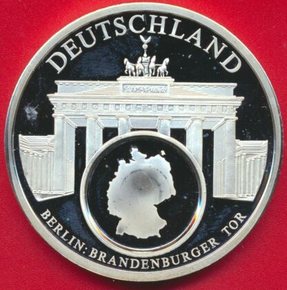 ALLEMAGNE - Porte de Brandenbourg - 50 Pfennig – Image 3