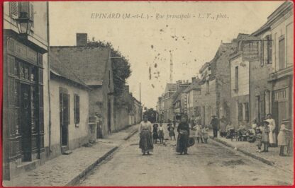 cpa-epinard-rue-principale